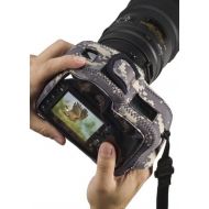 LensCoat BodyGuard CB camouflage neoprene protection camera body bag case (Clear Back) (Digital Camo)