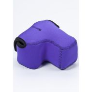 LensCoat BodyBag Bridge neoprene protection camera body bag case (Purple)