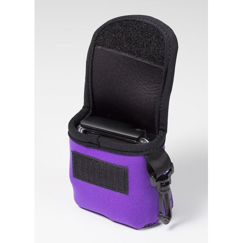  LensCoat BodyBag GoPro Neoprene Protection Camera Bag case (Purple) lenscoat