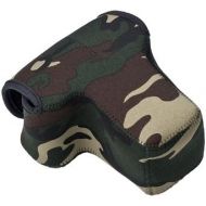 LensCoat BodyBag with Lens camouflage neoprene protection camera body bag case (Forest Green Camo)