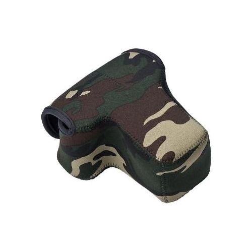  LensCoat BodyBag with Lens camouflage neoprene protection camera body bag case (Forest Green Camo)