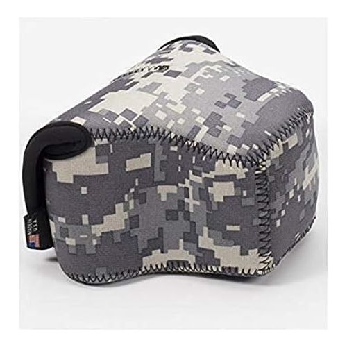  LensCoat BodyBag 4/3 Camouflage Neoprene Protection Camera Body Bag case (Digital Camo) lenscoat