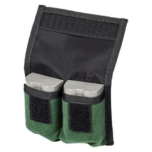  LensCoat 4-Battery Pouch Camera Battery Holder for DSLR (Green) lenscoat