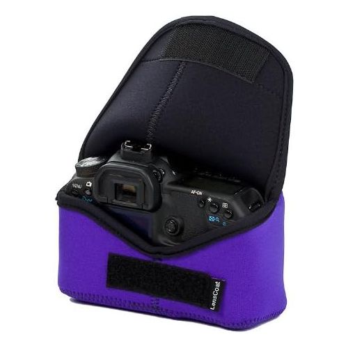  LensCoat BodyBag neoprene protection camera body bag case (Purple)