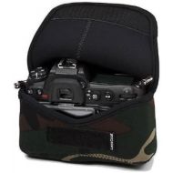 LensCoat BodyBag camouflage neoprene protection camera body bag case (Forest Green Camo)
