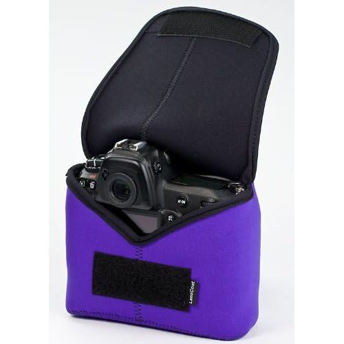  LensCoat BodyBag Pro neoprene protection camera body bag case (Purple)