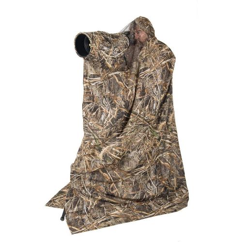  LensCoat Camouflage Camera Lens Tripod Cover Blind Lenshide Lightweight, Realtree Max5 (lclh2m5)