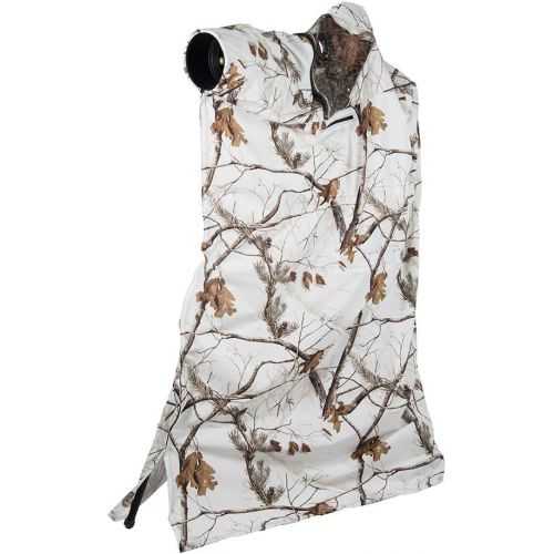  LensCoat Photo Blind LensHide Water-Repellent Tall, Realtree AP Snow, compact (LCLHWTSN)