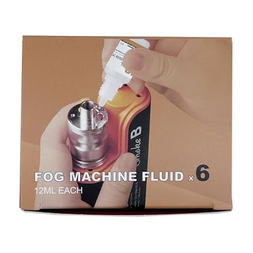  LENSGO Fog Machine Fluid 72ml (6pis) for Smoke S Smoke B Smoke S MINI Hand-held Smoke Machine Fog Oil