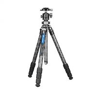 Leofoto LQ-284C Tripod with LH-30 Ball Head Carbon Fiber with Bag Center Column