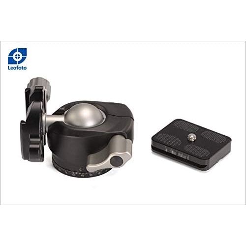  LEOFOTO LH-30 30mm Low Profile Ball Head Arca  RRS Compatible w Independent Pan Lock