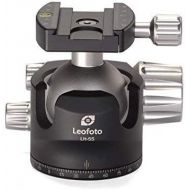 LEOFOTO LH-55 55mm Low Profile Ball Head Arca  RRS Compatible w Independent Pan Lock