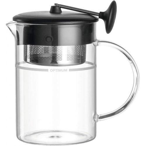  LEONARDO HOME Leonardo Teezubereiter Te per te, 930 ml, Hoehe 17,5 cm, hitzebestandiges Glas, 025511