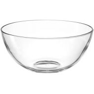 LEONARDO Cucina 066328 Round Glass Bowl Dishwasher-Safe Salad Bowl 255 mm