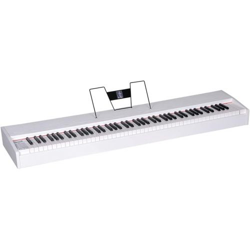  [아마존베스트]LES AILES DE LA VOIX 88 Key Digital Piano Electric Piano Portable Piano for Beginner Adults with Standard Keys, X Stand,Sustain Pedal,Power Adapter, Headphone