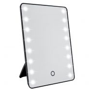 LESHP16LED Lighted Makeup Mirror,Wireless & Compact Portable Adjustable Brightness 16 LED Lighted...