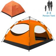 LETHMIK Backpacking Tent, Instant Automatic pop up Tent, 2-3 Person, Waterproof Lightweight Double Layer Camping Tent for Outdoor Hunting, Hiking, Climbing, Travel