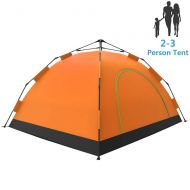 LETHMIK Camping Tent, Automatic Portable Pop-Up Tent, 2-3person, 30 Seconds Easy Set up, Waterproof Lightweight Tent for Camping Outdoor Hiking with Travel Climbing with Carry Bag
