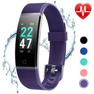 [아마존핫딜][아마존 핫딜] LETSCOM Fitness Tracker with Heart Rate Monitor, Color Screen Activity Tracker Watch, IP68 Waterproof Pedometer Sleep Monitor Step Counter Calorie Counter for Women Men Kids