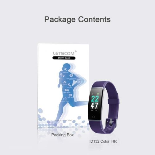  [아마존핫딜][아마존 핫딜] LETSCOM Fitness Tracker with Heart Rate Monitor, Color Screen Activity Tracker Watch, IP68 Waterproof Pedometer Sleep Monitor Step Counter Calorie Counter for Women Men Kids