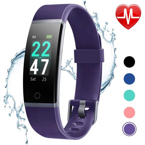  [아마존핫딜][아마존 핫딜] LETSCOM Fitness Tracker with Heart Rate Monitor, Color Screen Activity Tracker Watch, IP68 Waterproof Pedometer Sleep Monitor Step Counter Calorie Counter for Women Men Kids