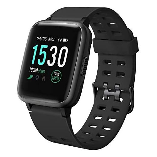  [아마존베스트]LETSCOM Fitness Tracker, Activity Tracker 1.3 Color Screen Watch with Heart Rate Monitor Pedometer Sleep Monitor Step Calorie Counter, Waterproof Smart Watch for Women Men