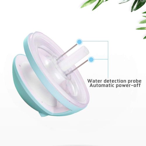  [아마존 핫딜]  [아마존핫딜]SUPSOO Mini Ultrasonic Humidifier Essential Oil Diffuser with LED Ambient Light (Blue)