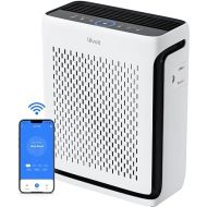 LEVOIT Air Purifiers for Home Large Room Bedroom Up to 1110 Ft² with Air Quality and Light Sensors, Smart WiFi, Washable Filters, HEPA Sleep Mode for Pets, Allergies, Dust, Pollon, Vital 100S-P, White