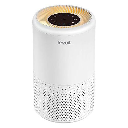  [아마존 핫딜]  [아마존핫딜]LEVOIT Air Purifier for Home Allergies and Pets Hair, Smokers, True HEPA Filter, Quiet in Bedroom,Filtration System Cleaner Remover Eliminators, 99.97% Odor Smoke Dust Mold,Night L