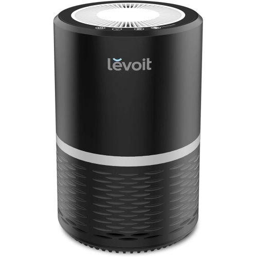  [아마존핫딜][아마존 핫딜] LEVOIT Air Purifier for Home Smokers Allergies and Pets Hair, True HEPA Filter, Quiet in Bedroom, Filtration System Cleaner Eliminators, Odor Smoke Dust Mold, Night Light, Black, 2