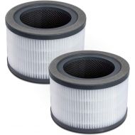 LEVOIT Vista 200 Replacement Filter, 2 Pack, Black, 2 Count