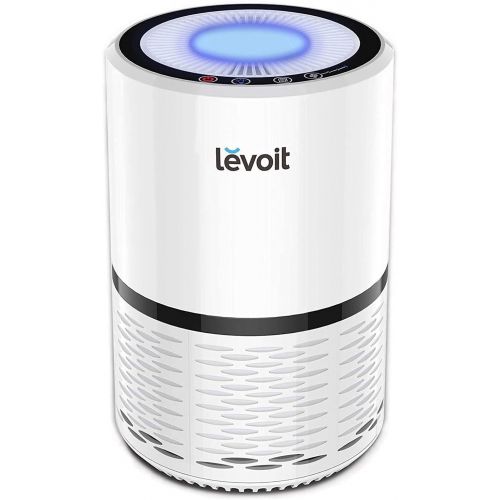  LEVOIT Air Purifiers for Home, H13 True HEPA Filter for Smoke, Dust, Mold, and Pollen in Bedroom, Ozone Free, Filtration System Odor Eliminators for Office with Optional Night Ligh