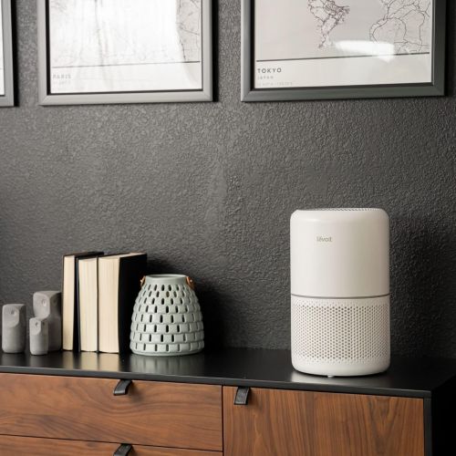  [아마존베스트]LEVOIT Air Purifier for Home Allergies and Pets Hair Smokers in Bedroom, True HEPA Filter, 24db Filtration System Cleaner Odor Eliminators, Remove 99.97% Smoke Dust Mold Pollen for