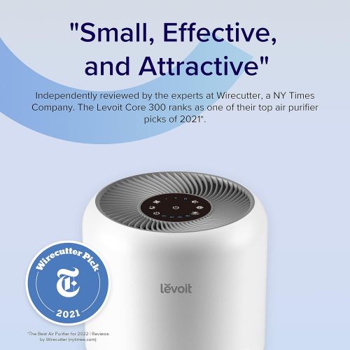  [아마존베스트]LEVOIT Air Purifier for Home Allergies and Pets Hair Smokers in Bedroom, True HEPA Filter, 24db Filtration System Cleaner Odor Eliminators, Remove 99.97% Smoke Dust Mold Pollen for