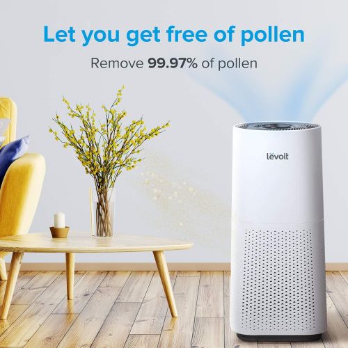  LEVOIT Air Purifier for Home Large Room with H13 True HEPA Filter for Allergies, Cleaner for Smoke Mold, Pollen, Dust, Quiet Odor Eliminators for Bedroom, Smart Sensor, Auto Mode,