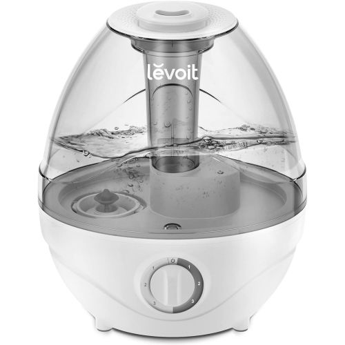  LEVOIT Humidifiers for Bedroom Large Room (2.4L Water Tank), Cool Mist Vaporizer for Home Whole House, Quiet for Baby Kids Nursery, Ajustable 360° Rotation Nozzle, Auto Shutoff, Ni