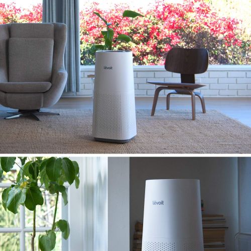  LEVOIT Large Room Air Purifier with True Hepa Filter, Home Air Cleaner for Allergies and Pets, Odor Eliminator for Smokers, Mold, Dust, Pollen, 538 Sq. Ft, LV-H133, 2-Year Warranty