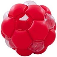 LEXiBOOK PA100 Giant Inflatable Ball, 51, 1 Entry and 1 Exit for Greater Security, Transparent Windows to Improve Visibility, Heavy-duty, Safe Plastic for Safer Play, Red