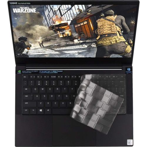  LEZE Keyboard Cover for 15.6 Razer Blade 15 Base/Razer Blade 15 Advanced 2021&2020, Razer Blade 15 Studio Edition 2020 Series Gaming Laptop, Razer Blade 15 2021 2020 Keyboard Cover Prot