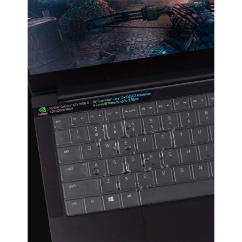  LEZE Keyboard Cover for 15.6 Razer Blade 15 Base/Razer Blade 15 Advanced 2021&2020, Razer Blade 15 Studio Edition 2020 Series Gaming Laptop, Razer Blade 15 2021 2020 Keyboard Cover Prot