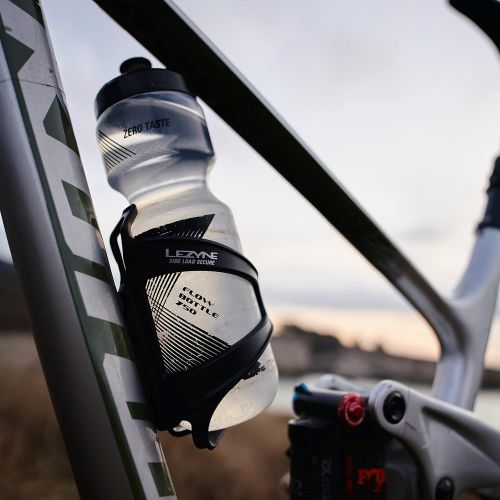  LEZYNE Side Load Water Bottle Bike Cages, Durable, Easy Bottle Access, Secure, Composite Matrix, Bicycle Bottle Holder Set