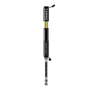 LEZYNE Pocket Drive HP Bicycle Hand Pump, High Pressure 160 PSI, Presta & Schrader Compatible, Durable CNC Aluminum, Compact, ABS Flex Hose, Bike Tire Pump