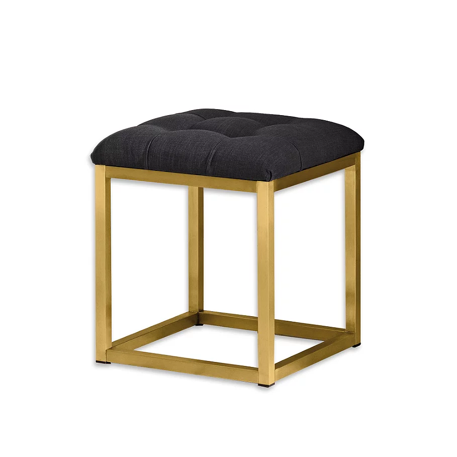 LF Products Jasmine Vanity Stool in Grey