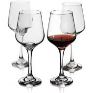 [아마존베스트]LUXU_ing Wine Glasses Set of 4,Durable Red Wine Glasses for Bordeaux/Cabernet,Shatter Resistant White Wine Glasses for Housewarming,Wedding,Anniversary,15oz