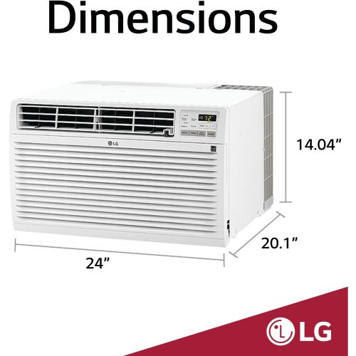  LG 11,800 BTU 115V Through-the-Wall Air Conditioner with Remote Control