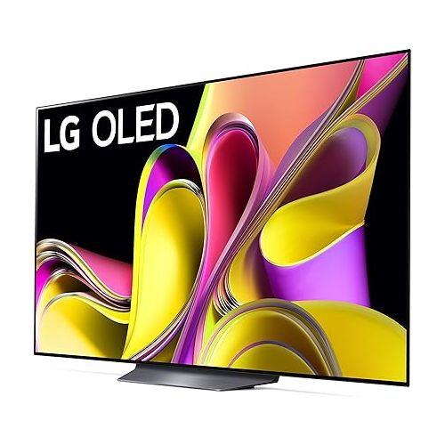  LG B3 Series 65-Inch Class OLED Smart TV OLED65B3PUA, 2023 - AI-Powered 4K TV, Alexa Built-in,Black