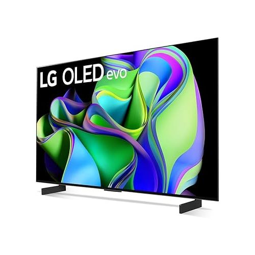  LG OLED55C3PUA OLED evo C3 55 Inch HDR 4K Smart OLED TV 2023 (Renewed) Bundle with 2 YR CPS Enhanced Protection Pack