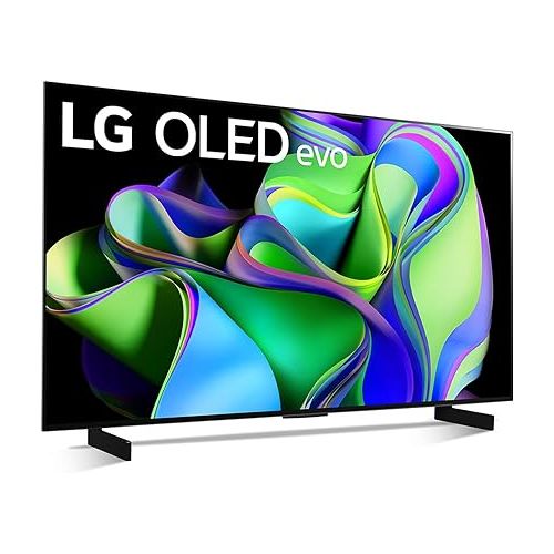  LG OLED55C3PUA OLED evo C3 55 Inch HDR 4K Smart OLED TV 2023 (Renewed) Bundle with 2 YR CPS Enhanced Protection Pack