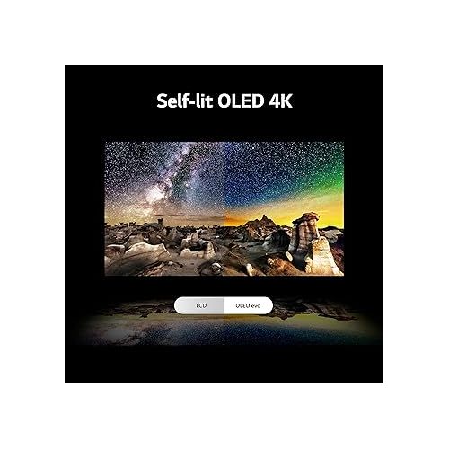  LG 97-Inch Class OLED M3 Signature Series, 4K Processor, Smart Flat Screen TV, with Wireless 4K Connectivity, Alexa Built-in (OLED97M3PUA, 2023 Model), Light Satin Silver