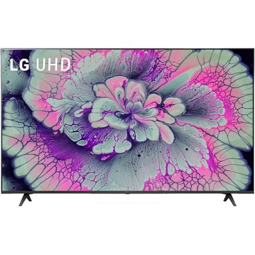  LG 55-Inch Class 4K Ultra HD Smart LED TV HDR10 Bluetooth webOS α5 Gen5 AI Processor Game Optimizer Compatible with Alexa & Google Assistant 55UQ7070Z (Renewed)